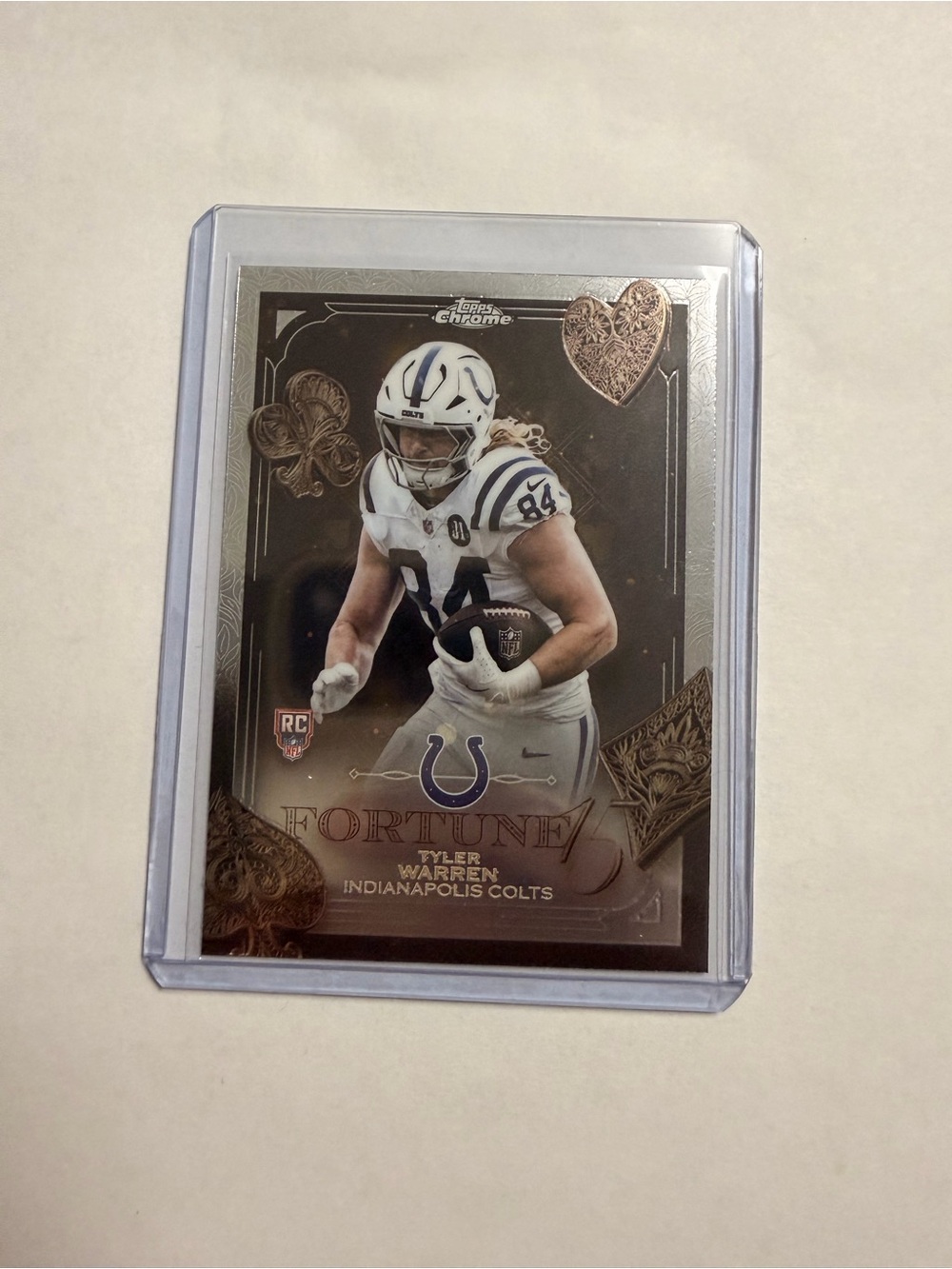 🔥Topps Fortune Tyler Warren Card - Black & Gold
